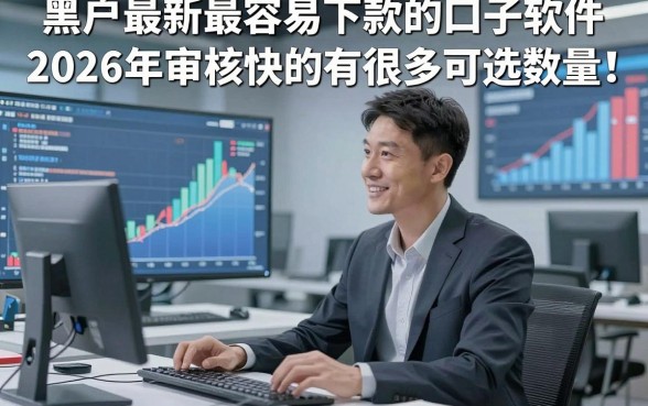 黑户最新最容易下款的口子软件2026年审核快的有很多可选的数量！，今天为您隆重聚合这五个黑户借款app！
