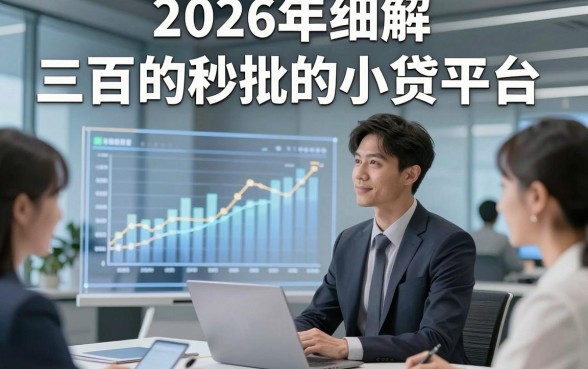 2026年细解​三百的秒批的小贷平台，同时分享5个低利率大额网贷平台