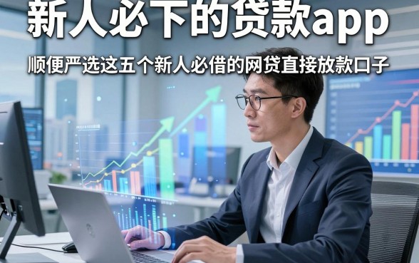 新人必下的贷款app，顺便严选这五个新人必借的网贷直接放款口子