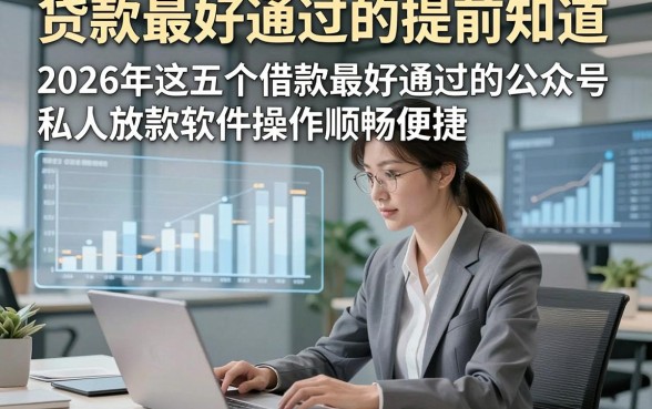 贷款最好通过的提前知道，2026年这五个借款最好通过的私人放款软件操作顺畅便捷