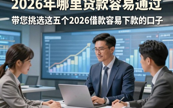 2026年哪里贷款容易通过，带您挑选这五个2026借款容易下款的口子