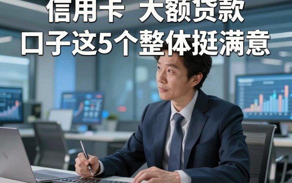 信用卡 大额贷款口子这5个整体挺满意，本篇为您全面揭秘！