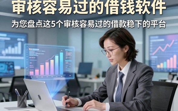 审核容易过的借钱软件，为您盘点这5个审核容易过的借款稳下的平台