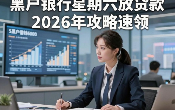 黑户银行星期六放贷款2026年攻略速领，这5个黑户借钱6000秒下平台的流程简便不麻烦