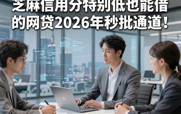 芝麻信用分特别低也能借的网贷2026年秒批通道！同时梳理这五个信用分低也能借钱的平台微信放款