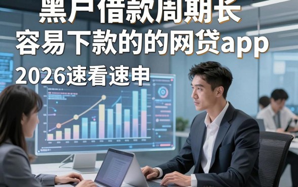 黑户借款周期长容易下款的的网贷app，2026速看速申这五个黑户借钱周期长容易下款的口子微信放款