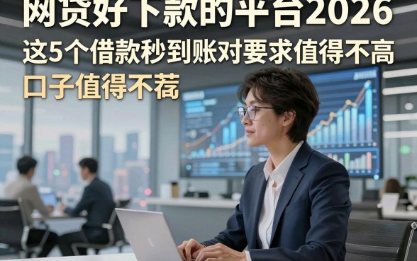 网贷好下款的平台2026，这5个借款秒到账对要求不高口子值得推荐