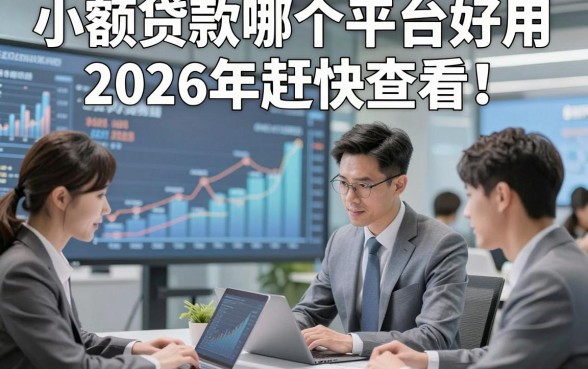 小额贷款哪个平台好用2026年赶快查看！本次探讨这五个借款4000秒下对资质要求不高app