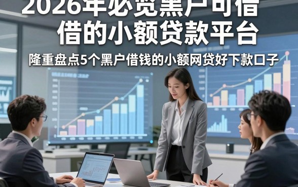 2026年必览黑户可借的小额贷款平台，隆重盘点5个黑户借钱的小额网贷好下款口子