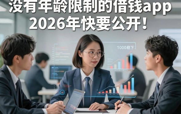 没有年龄限制的借钱app2026年快要公开！本文呈现五个无视年龄限制贷款1000稳下的平台