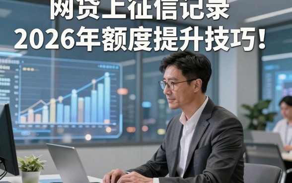 网贷上征信记录2026年额度提升技巧！本篇为您深入公布！