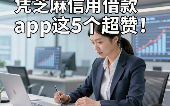 凭芝麻信用借款app这5个超赞！本篇为您全面详解！
