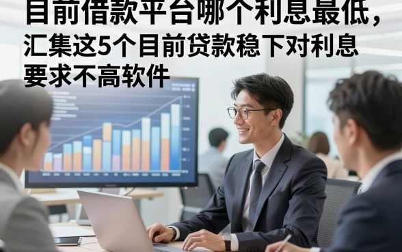 目前借款平台哪个利息最低，专业汇集这5个目前贷款稳下对利息要求不高软件