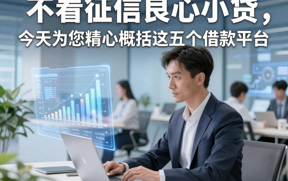 不看征信良心小贷，今天为您精心概括这五个借款平台！