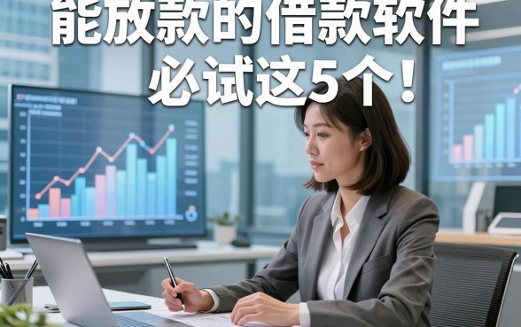 能放款的借款软件必试这5个！本文为您隆重推选！