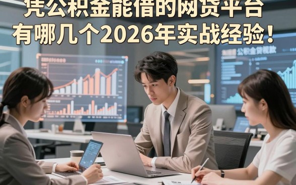 凭公积金能借的网贷平台有哪几个2026年实战经验！同时介绍5个公积金贷款50000无视查的口子