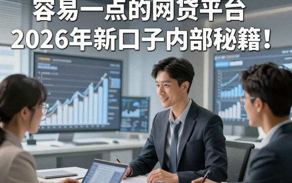 容易一点的网贷平台2026年新口子内部秘籍！本文今日深度解答！