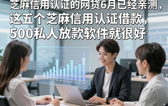 芝麻信用认证的网贷6月已经亲测，这五个芝麻信用认证借款500私人放款软件就很好