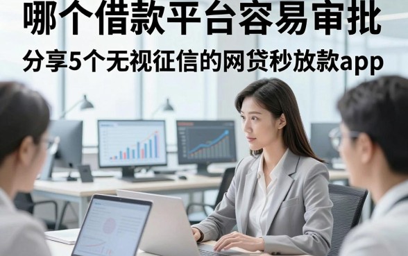 哪个借款平台容易审批，分享​5个无视征信的网贷秒放款app