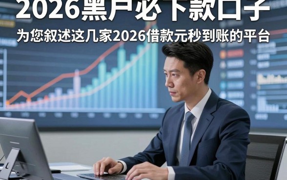 2026黑户必下款口子,为您叙述这几家2026借款6000元秒到账的平台