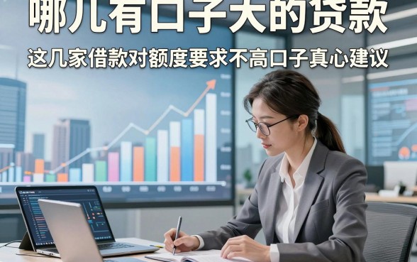 哪儿有口子大的贷款，这几家借款对额度要求不高口子真心建议