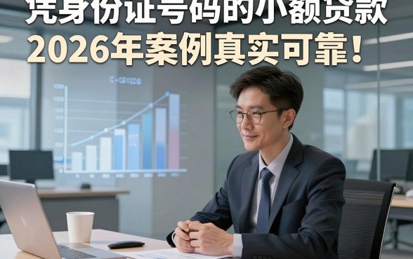 凭身份证号码的小额贷款2026年案例真实可靠！顺便挑选这五个凭身份证借款稳下的口子