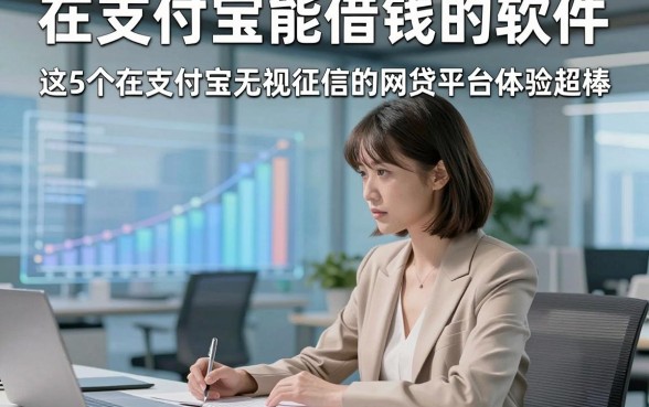 在支付宝能借钱的软件，评析这5个在支付宝无视征信的网贷平台体验超棒
