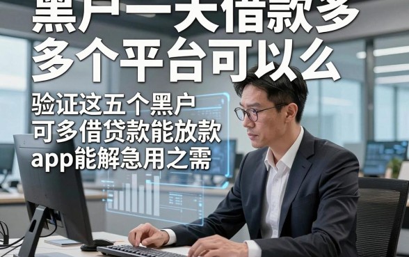黑户一天借款多个平台可以么，验证这五个黑户可多借贷款能放款app能解急用之需