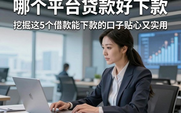 哪个平台贷款好下款，挖掘这5个借款能下款的口子贴心又实用