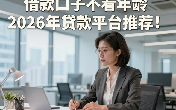 借款口子不看年龄2026年贷款平台推荐!本篇为您深入力荐!