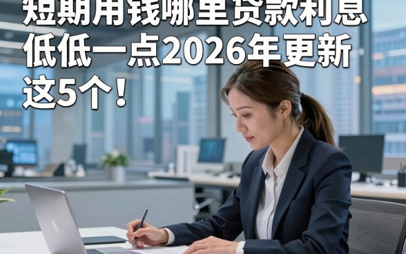 短期用钱哪里贷款利息低低一点2026年更新​这5个！本文为您全面严挑！