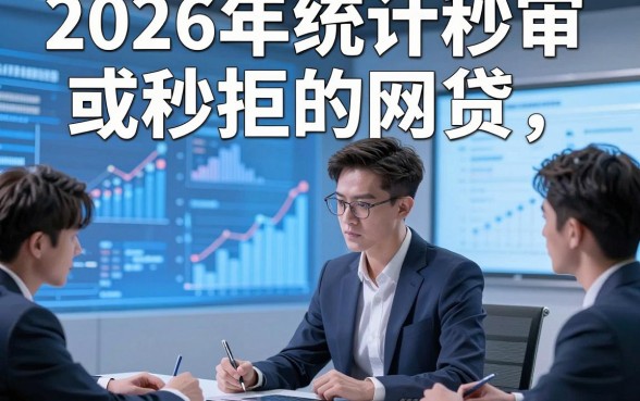 2026年统计秒审或秒拒的网贷，本文精选5个双黑必过的网贷口子