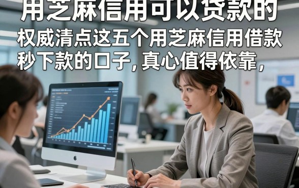 用芝麻信用可以贷款的，权威清点这五个用芝麻信用借款秒下款的口子真心值得依靠