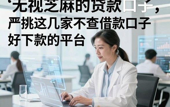 无视芝麻的贷款口子，严挑这几家不查借款口子好下款的平台