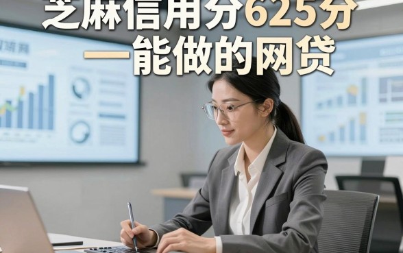 芝麻信用分625分能做的网贷，这5个625分借款秒下软件用过都说方便