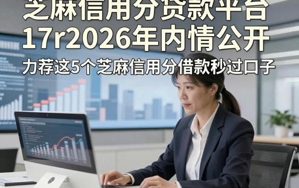芝麻信用分贷款平台17r2026年内情公开，力荐这5个芝麻信用分借款秒过口子
