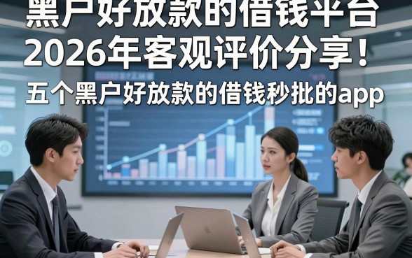 黑户好放款的借钱平台2026年客观评价分享！权威解析五个黑户好放款的借钱秒批的app