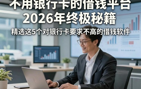 不用银行卡的借钱平台2026年‌终极秘籍，精选​这5个对银行卡要求不高的借钱软件