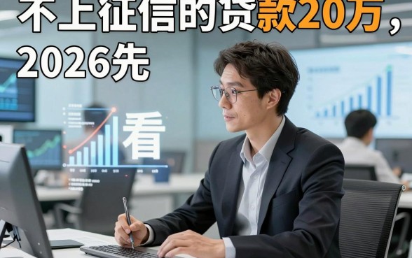 不上征信的贷款20万，2026先看为快这五个借款20万的私人放款对征信要求不高口子