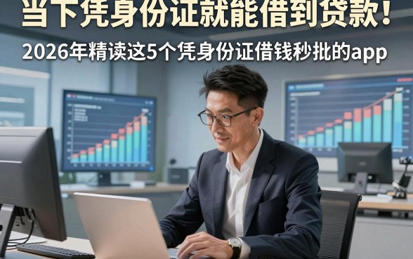 当下凭身份证就能借到贷款！2026年精读这5个凭身份证借钱秒批的app