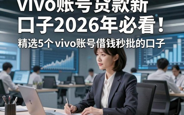 vivo账号贷款新口子2026年必看！顺便精选5个vivo账号借钱秒批的口子