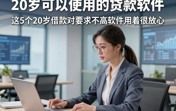 20岁可以使用的贷款软件，这5个20岁借款对要求不高软件用着很放心