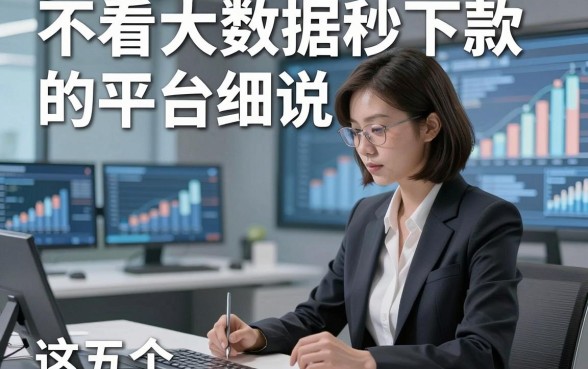 不看大数据秒下款的平台细说​这五个，本文为您深度列举！