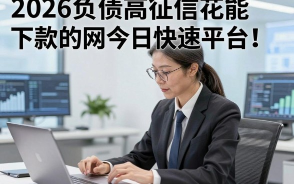 2026负债高征信花能下款的网今日快速平台！顺道筛选5个无视黑白无前期费用的口子