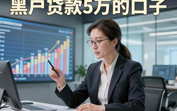 黑户贷款5万的口子，同时汇集这5个黑户借钱5万必下款的口子