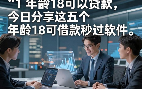 年龄18可以贷款，今日分享这五个年龄18可借款秒过软件