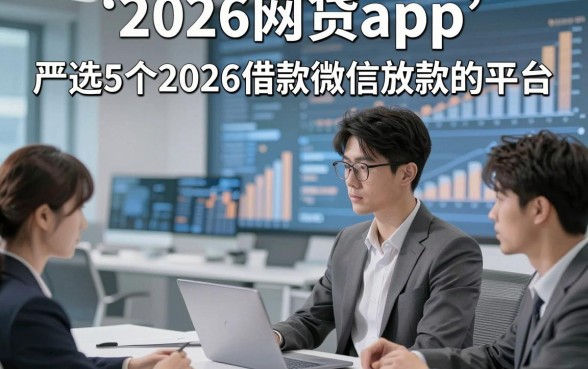 2026网贷app，严选5个2026借款微信放款的平台