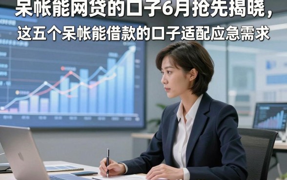 呆帐能网贷的口子6月抢先揭晓，这五个呆帐能借款的口子适配应急需求
