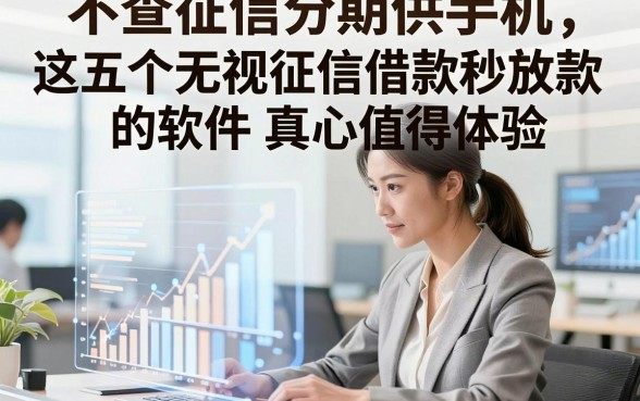 不查征信分期供手机，这五个无视征信借款秒放款的软件真心值得体验