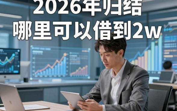 2026年归结​哪里可以借到2w，这五个借款2w自动放款的软件值得被推荐